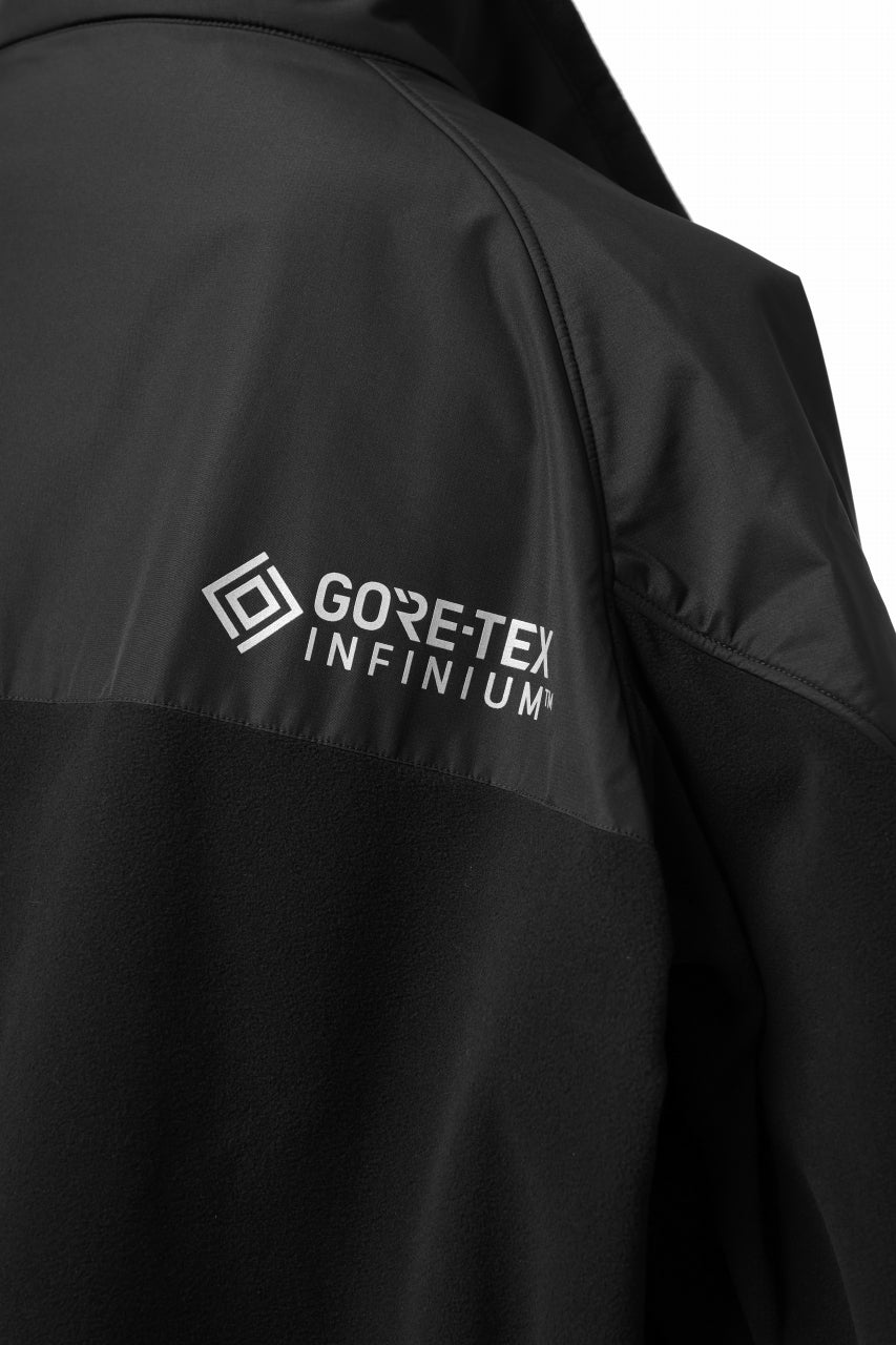 画像をギャラリービューアに読み込む, D-VEC x ALMOSTBLACK POLARTEC JACKET / GORE-TEX INFINIUM 2L (BLACK)