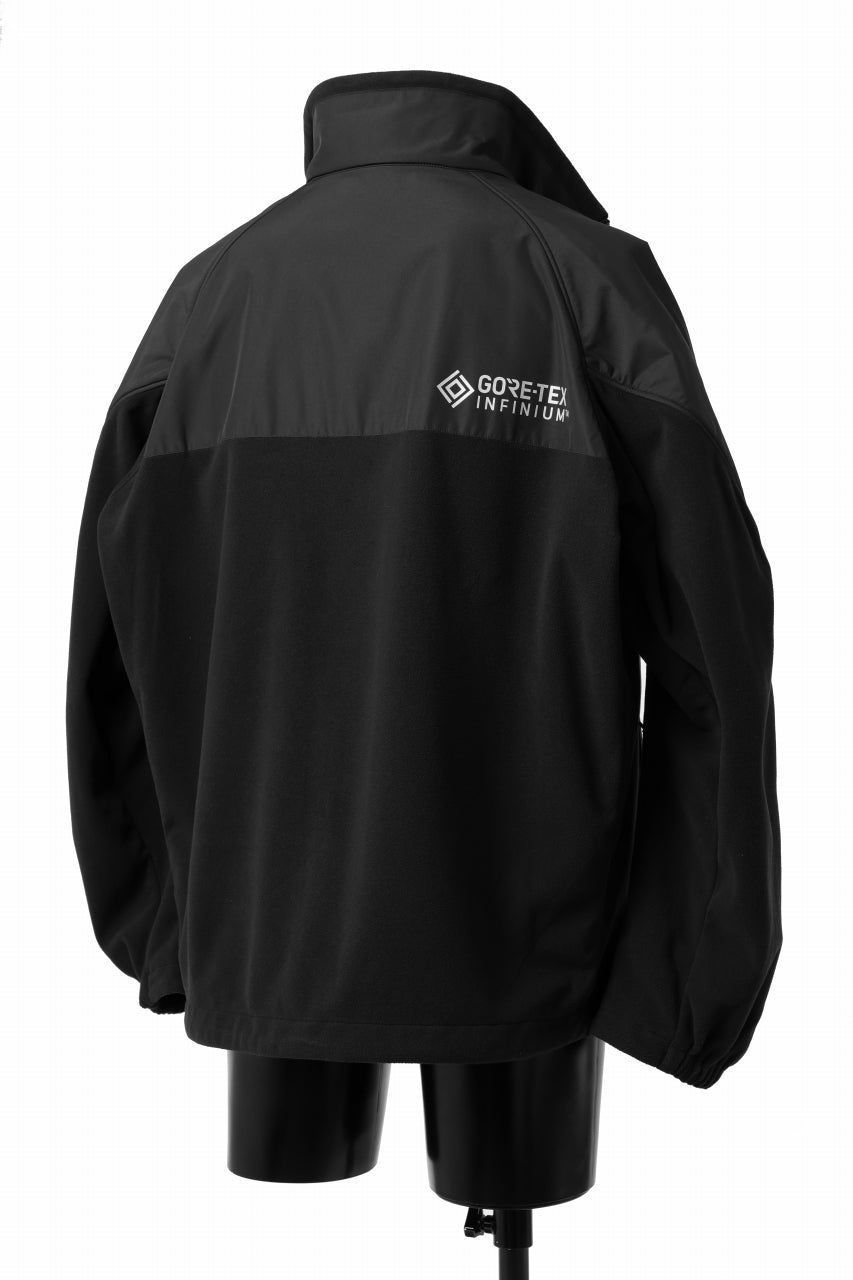 画像をギャラリービューアに読み込む, D-VEC x ALMOSTBLACK POLARTEC JACKET / GORE-TEX INFINIUM 2L (BLACK)