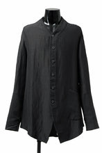 画像をギャラリービューアに読み込む, SOSNOVSKA COMBINED SILK BLAZER (BLACK)