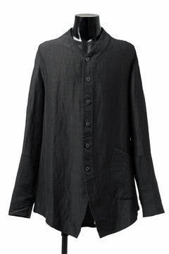 画像をギャラリービューアに読み込む, SOSNOVSKA COMBINED SILK BLAZER (BLACK)