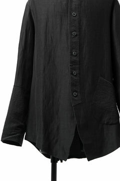 画像をギャラリービューアに読み込む, SOSNOVSKA COMBINED SILK BLAZER (BLACK)