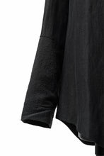 画像をギャラリービューアに読み込む, SOSNOVSKA COMBINED SILK BLAZER (BLACK)