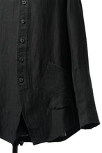 画像をギャラリービューアに読み込む, SOSNOVSKA COMBINED SILK BLAZER (BLACK)