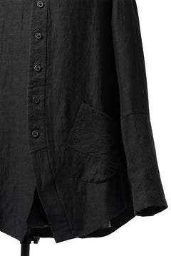 画像をギャラリービューアに読み込む, SOSNOVSKA COMBINED SILK BLAZER (BLACK)