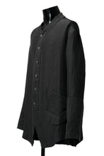 画像をギャラリービューアに読み込む, SOSNOVSKA COMBINED SILK BLAZER (BLACK)