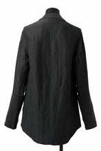 画像をギャラリービューアに読み込む, SOSNOVSKA COMBINED SILK BLAZER (BLACK)