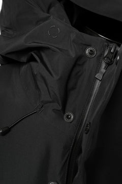 画像をギャラリービューアに読み込む, D-VEC x ALMOSTBLACK HOODED JACKET / GORE-TEX PRODUCT 2L PRIMALOFT SHELL (BLACK)