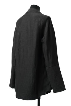 画像をギャラリービューアに読み込む, SOSNOVSKA COMBINED SILK BLAZER (BLACK)