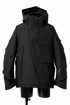 画像をギャラリービューアに読み込む, D-VEC x ALMOSTBLACK HOODED JACKET / GORE-TEX PRODUCT 2L PRIMALOFT SHELL (BLACK)