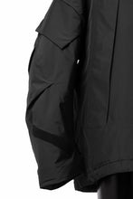 画像をギャラリービューアに読み込む, D-VEC x ALMOSTBLACK HOODED JACKET / GORE-TEX PRODUCT 2L PRIMALOFT SHELL (BLACK)