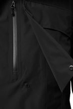 画像をギャラリービューアに読み込む, D-VEC x ALMOSTBLACK HOODED JACKET / GORE-TEX PRODUCT 2L PRIMALOFT SHELL (BLACK)