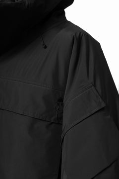 画像をギャラリービューアに読み込む, D-VEC x ALMOSTBLACK HOODED JACKET / GORE-TEX PRODUCT 2L PRIMALOFT SHELL (BLACK)