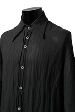 画像をギャラリービューアに読み込む, SOSNOVSKA BELTS PATH LONG SHIRT (BLACK)