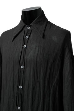 画像をギャラリービューアに読み込む, SOSNOVSKA BELTS PATH LONG SHIRT (BLACK)