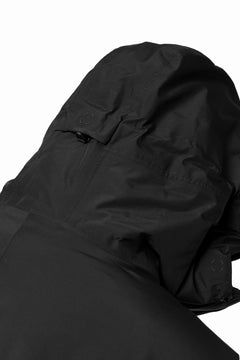 画像をギャラリービューアに読み込む, D-VEC x ALMOSTBLACK HOODED JACKET / GORE-TEX PRODUCT 2L PRIMALOFT SHELL (BLACK)