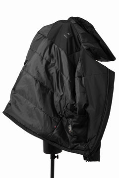 画像をギャラリービューアに読み込む, D-VEC x ALMOSTBLACK HOODED JACKET / GORE-TEX PRODUCT 2L PRIMALOFT SHELL (BLACK)