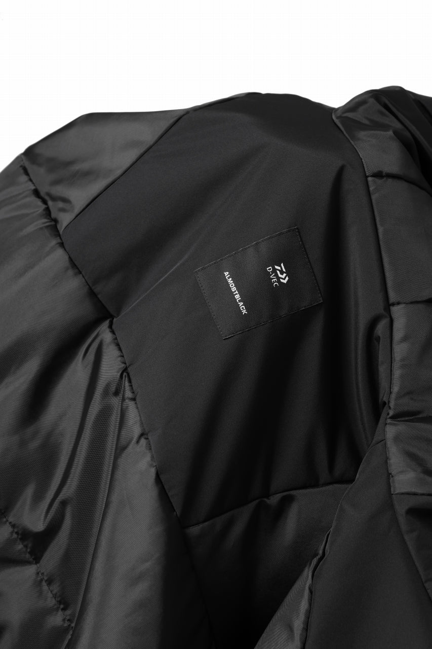画像をギャラリービューアに読み込む, D-VEC x ALMOSTBLACK HOODED JACKET / GORE-TEX PRODUCT 2L PRIMALOFT SHELL (BLACK)