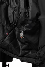 画像をギャラリービューアに読み込む, D-VEC x ALMOSTBLACK HOODED JACKET / GORE-TEX PRODUCT 2L PRIMALOFT SHELL (BLACK)