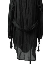 画像をギャラリービューアに読み込む, SOSNOVSKA BELTS PATH LONG SHIRT (BLACK)