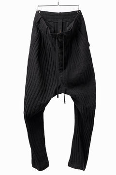 画像をギャラリービューアに読み込む, forme d'expression 2-Tucked Sarouel Pants (Black)