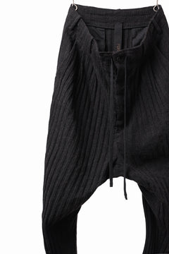 画像をギャラリービューアに読み込む, forme d'expression 2-Tucked Sarouel Pants (Black)