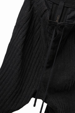 画像をギャラリービューアに読み込む, forme d&#39;expression 2-Tucked Sarouel Pants (Black)