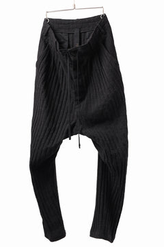 画像をギャラリービューアに読み込む, forme d&#39;expression 2-Tucked Sarouel Pants (Black)