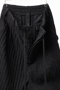 画像をギャラリービューアに読み込む, forme d'expression 2-Tucked Sarouel Pants (Black)