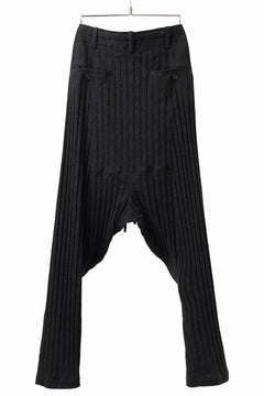 画像をギャラリービューアに読み込む, forme d'expression 2-Tucked Sarouel Pants (Black)