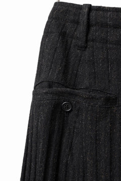 画像をギャラリービューアに読み込む, forme d'expression 2-Tucked Sarouel Pants (Black)