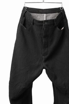 画像をギャラリービューアに読み込む, forme d'expression Baggy 5 Pocket Pants (Black)