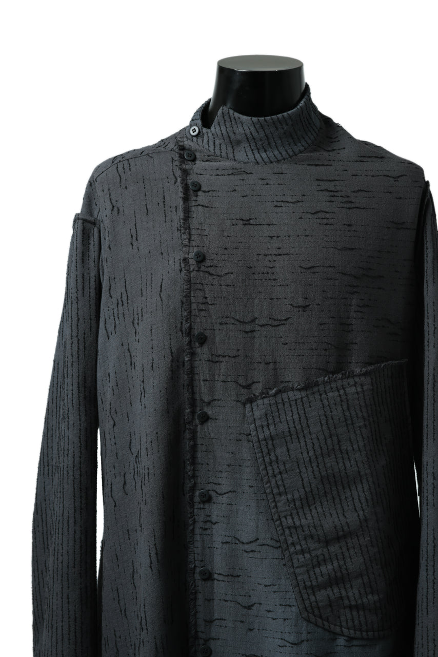 画像をギャラリービューアに読み込む, SOSNOVSKA EXTENDED THREADS SHIRT (BLACK)