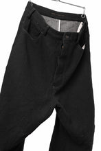画像をギャラリービューアに読み込む, forme d'expression Baggy 5 Pocket Pants (Black)