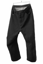 画像をギャラリービューアに読み込む, forme d'expression Baggy 5 Pocket Pants (Black)