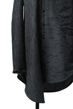 画像をギャラリービューアに読み込む, SOSNOVSKA EXTENDED THREADS SHIRT (BLACK)