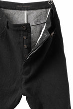 画像をギャラリービューアに読み込む, forme d'expression Baggy 5 Pocket Pants (Black)