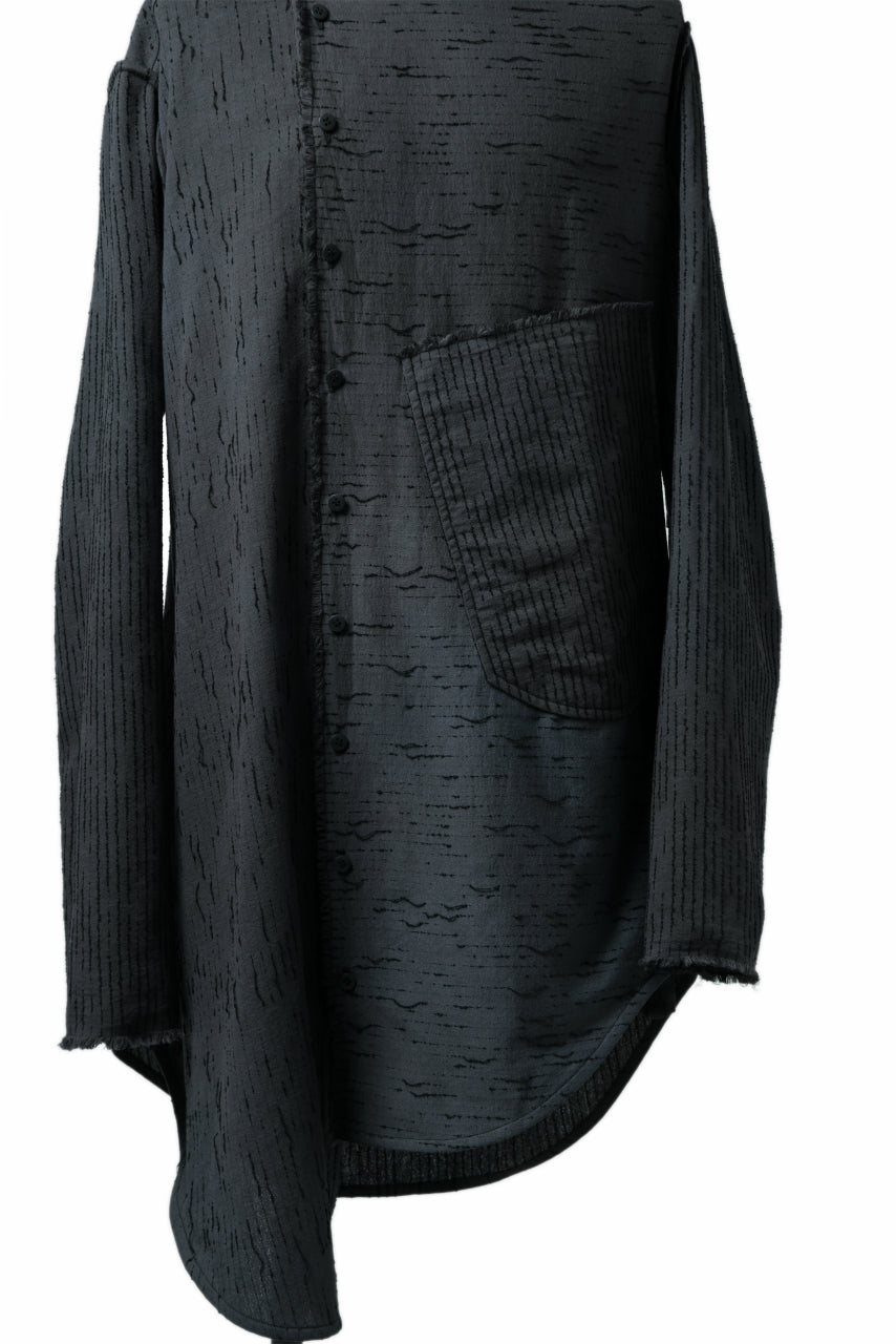 画像をギャラリービューアに読み込む, SOSNOVSKA EXTENDED THREADS SHIRT (BLACK)