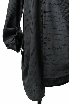 画像をギャラリービューアに読み込む, SOSNOVSKA EXTENDED THREADS SHIRT (BLACK)