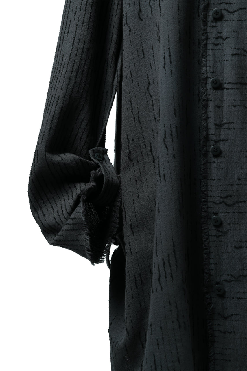 画像をギャラリービューアに読み込む, SOSNOVSKA EXTENDED THREADS SHIRT (BLACK)