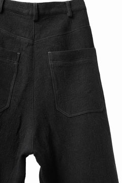 画像をギャラリービューアに読み込む, forme d'expression Baggy 5 Pocket Pants (Black)
