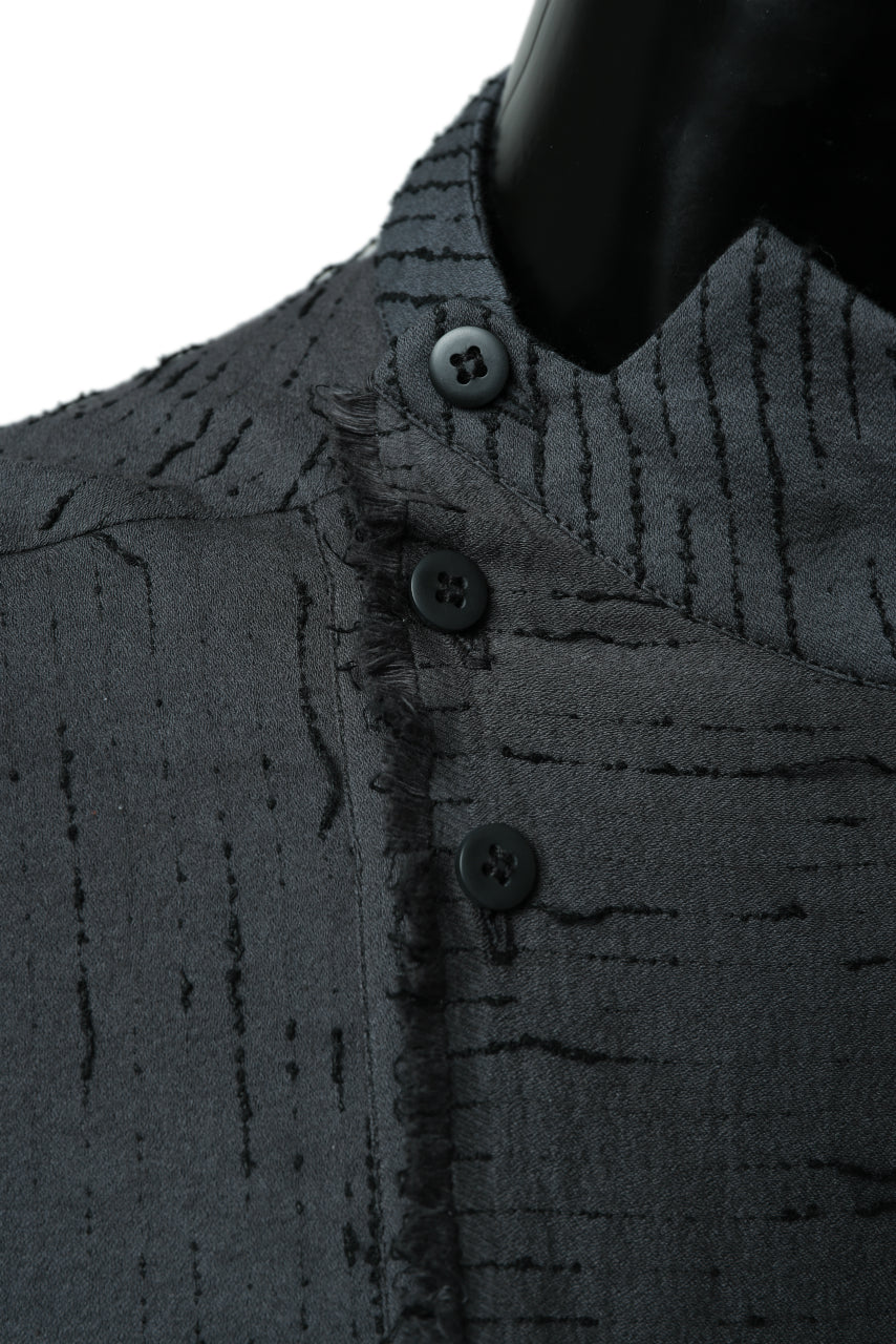 画像をギャラリービューアに読み込む, SOSNOVSKA EXTENDED THREADS SHIRT (BLACK)