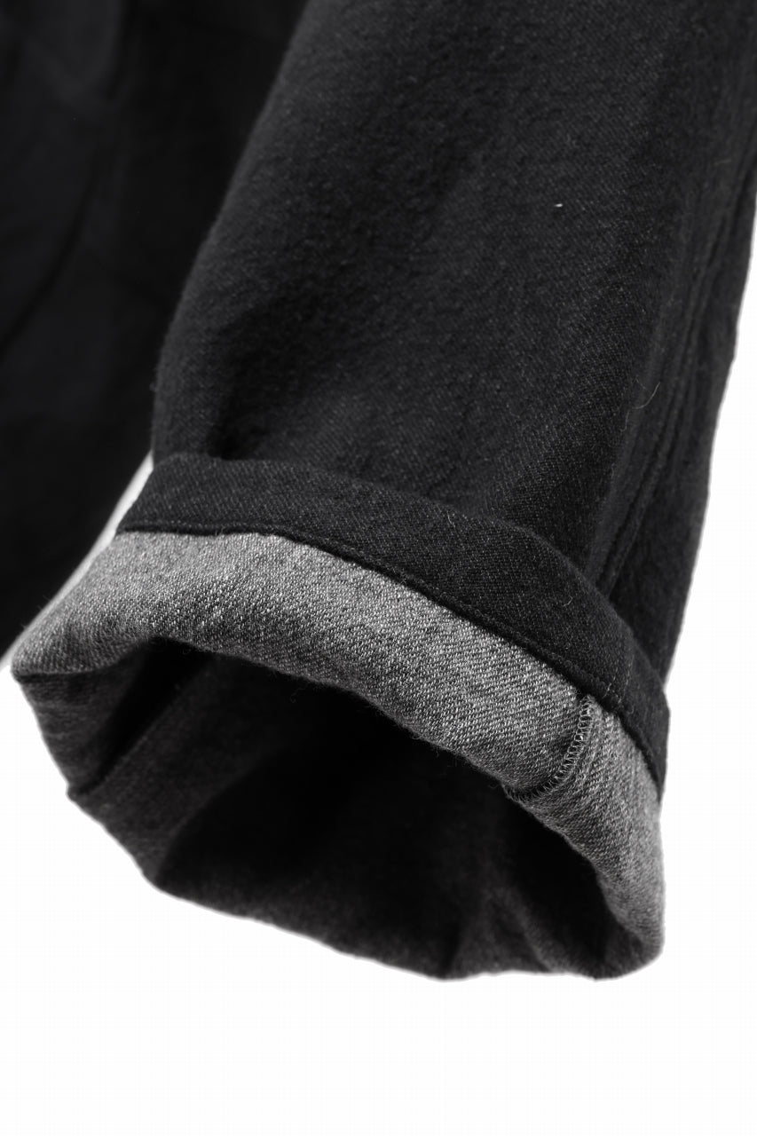 画像をギャラリービューアに読み込む, forme d'expression Baggy 5 Pocket Pants (Black)