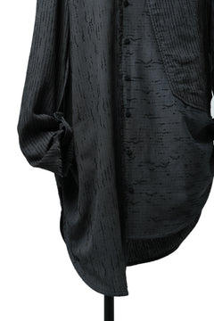 画像をギャラリービューアに読み込む, SOSNOVSKA EXTENDED THREADS SHIRT (BLACK)