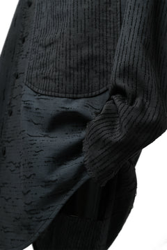 画像をギャラリービューアに読み込む, SOSNOVSKA EXTENDED THREADS SHIRT (BLACK)