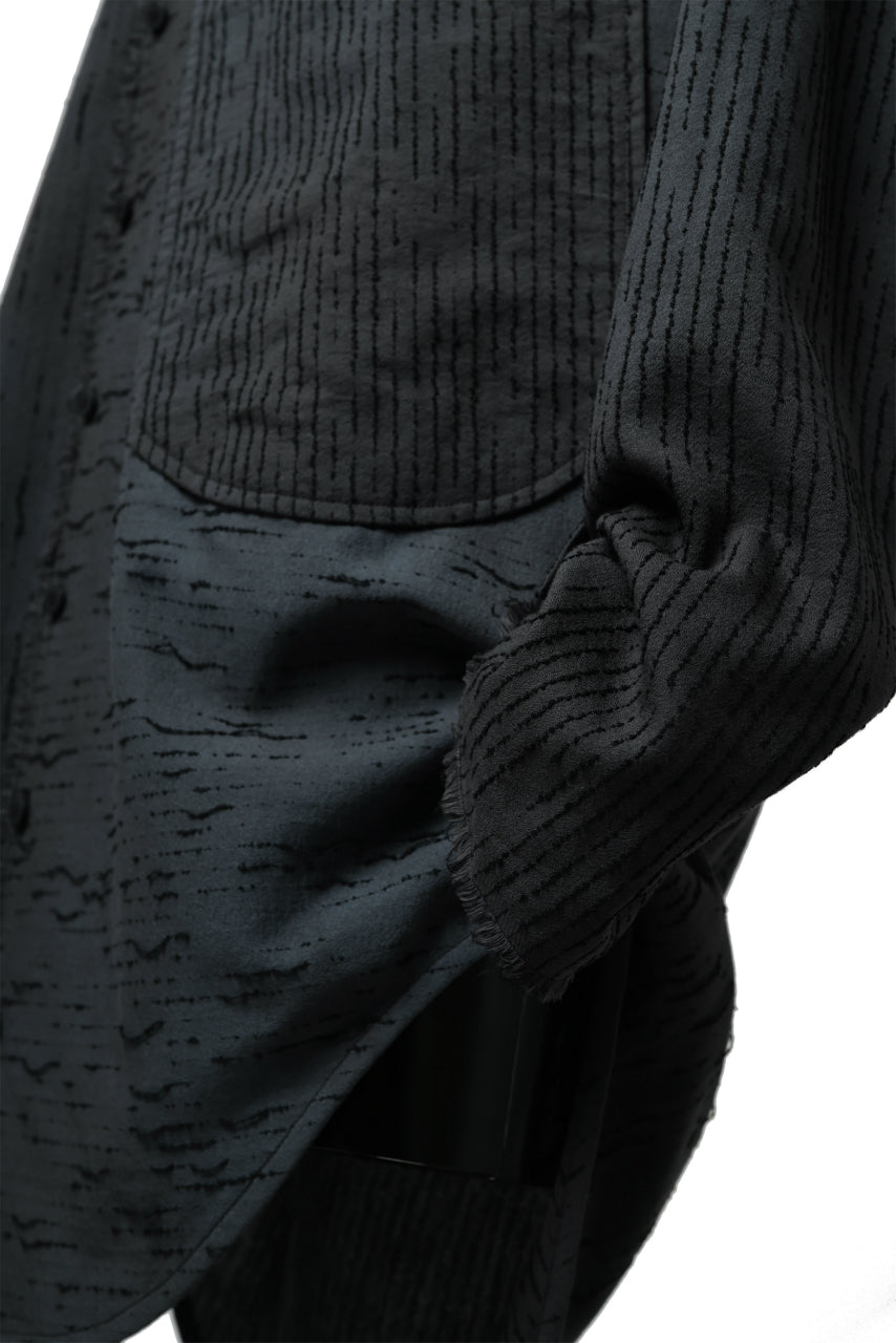 画像をギャラリービューアに読み込む, SOSNOVSKA EXTENDED THREADS SHIRT (BLACK)