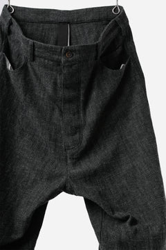 画像をギャラリービューアに読み込む, forme d'expression Baggy 5 Pocket Pants (Carbon)