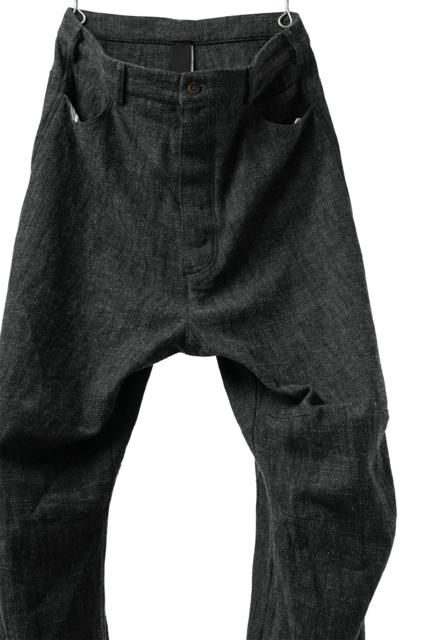 画像をギャラリービューアに読み込む, forme d'expression Baggy 5 Pocket Pants (Carbon)