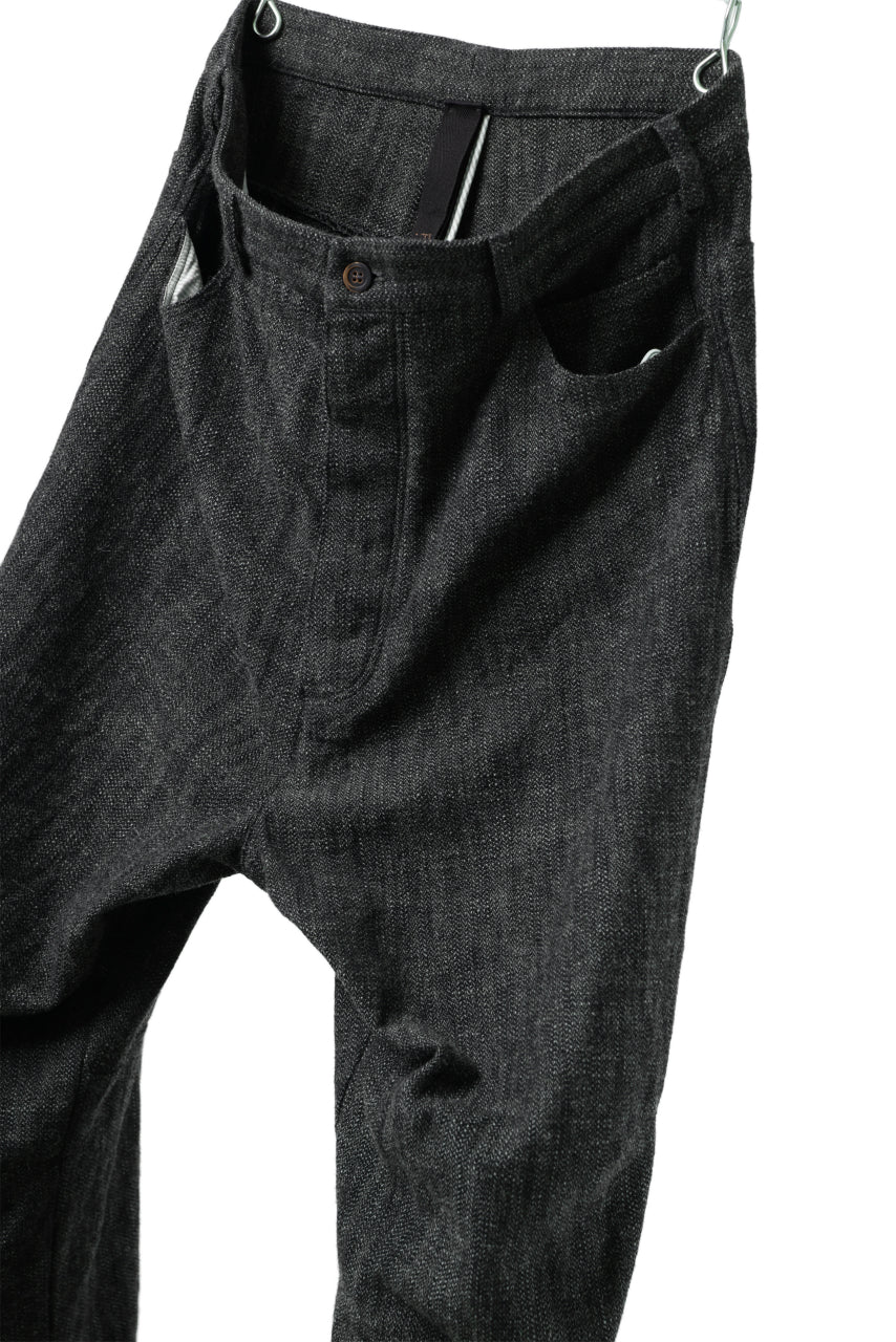 画像をギャラリービューアに読み込む, forme d'expression Baggy 5 Pocket Pants (Carbon)