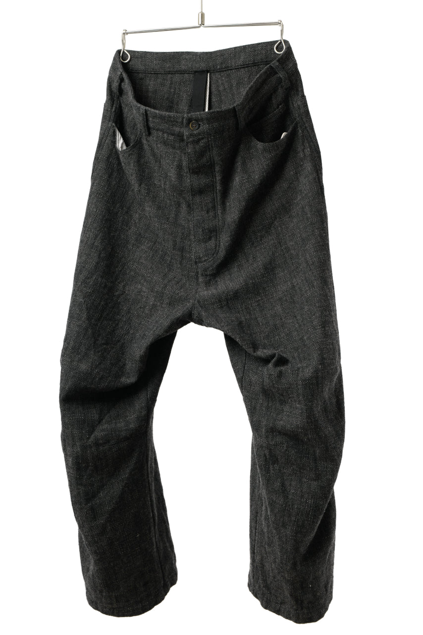 画像をギャラリービューアに読み込む, forme d'expression Baggy 5 Pocket Pants (Carbon)