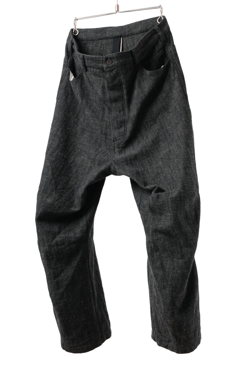 画像をギャラリービューアに読み込む, forme d'expression Baggy 5 Pocket Pants (Carbon)